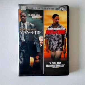 MAN ON FIRE,  OUT OF TIME, DOUBLE FEATURE